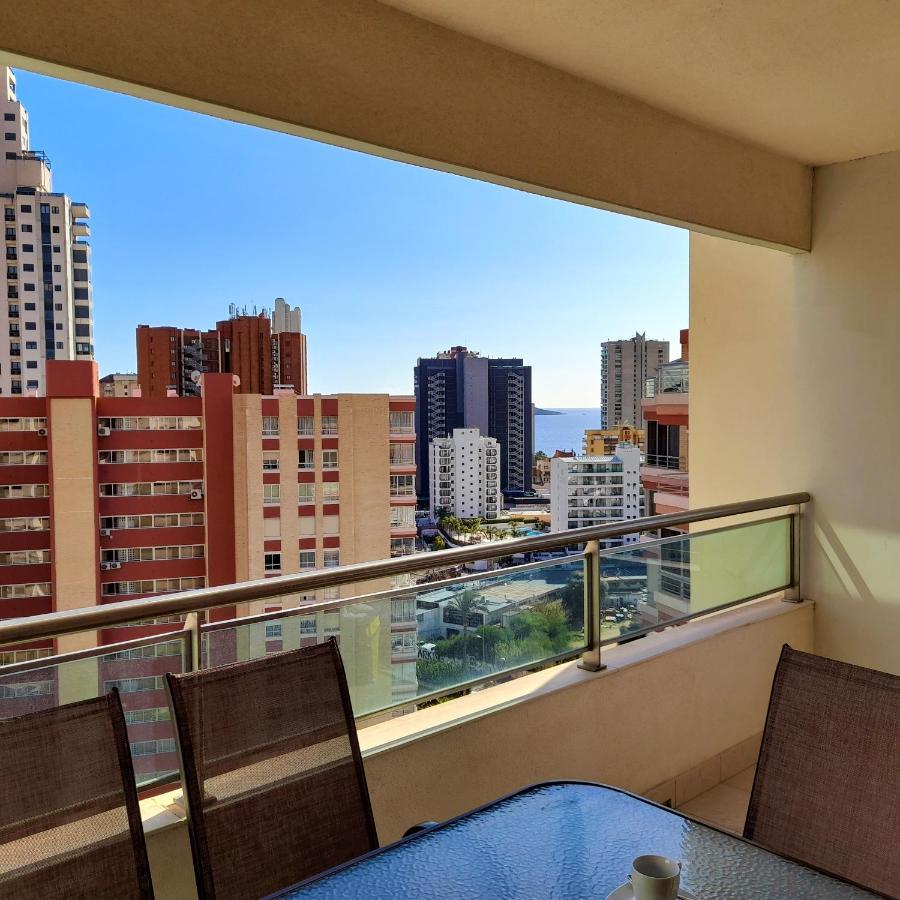 Parque Torre Sol Boutique Apartment 12 Floor , Free Parking, Wi-Fi, Pool, Benidorm Exteriér fotografie