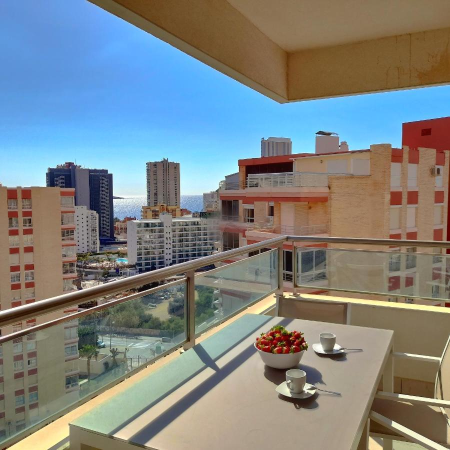 Parque Torre Sol Boutique Apartment 12 Floor , Free Parking, Wi-Fi, Pool, Benidorm Exteriér fotografie