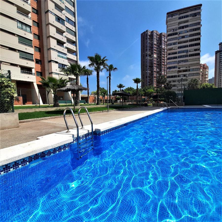 Parque Torre Sol Boutique Apartment 12 Floor , Free Parking, Wi-Fi, Pool, Benidorm Exteriér fotografie